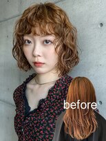 ボコカ(bococa) 【macana指名】プードルボブパーマ明るめブラウン向ヶ丘遊園登戸