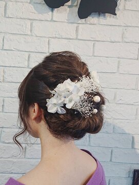 ヘアークリアー 蕨 成人式ヘアアレンジ