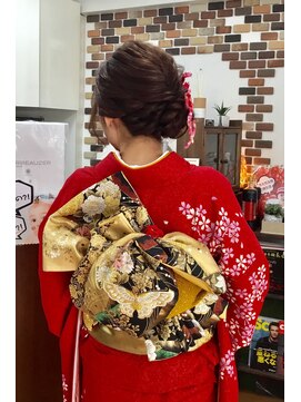 サロンド クラフト(salon de craft) 【成人式】振袖お着付け＆ヘアセット