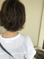 フランジェッタヘアー(Frangetta hair)&nbsp;ふんわりパーマ