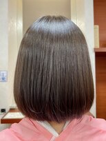 ホワイトストーン WHITE STONE 酸性ストレート　ボブ　縮毛矯正　髪質改善　ダメージレス