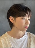 大人可愛いひし形ハンサムショート【神戸/元町/三宮】