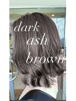 パースィート 目黒(pursuit)&nbsp;ボブ　大人かわいい　くすみブルー　テラコッタ  デジタルパーマ