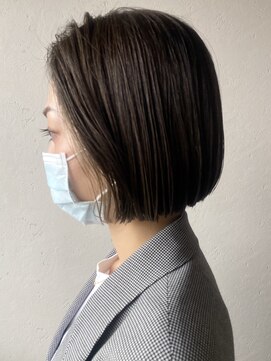 ディコ(Dico) Hona hair ☆ インナー×切りっぱなしボブ