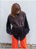 ミルクティーブラウン