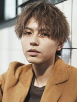 オーシャントーキョーオーバー 渋谷(OCEAN TOKYO OVER)&nbsp;スーツ短髪ツーブロック束感モテるパーママッシュ黒髪束感