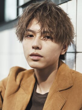 オーシャントーキョーオーバー 渋谷(OCEAN TOKYO OVER) スーツ短髪ツーブロック束感モテるパーママッシュ黒髪束感