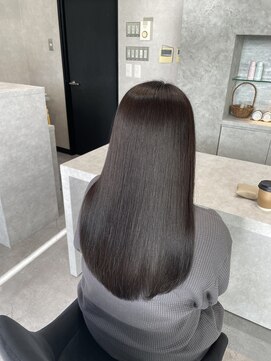 ローカス(Locus) 髪質改善カラー/グレージュ/ダークグレー