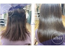 お客様実例「３」年齢とともに髪が乾燥してまとまりが悪いお客様