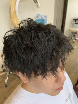 ハグエヴェック(HUG AVEC) ツイスパ/ツイストパーマ(メンズ)