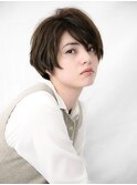 斜めバング/グレージュカラー/デザインカラー/眉毛/銀座/東銀座