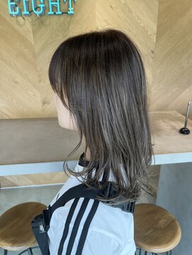 エイト 沖縄豊崎店(EIGHT toyosaki) 【EIGHT豊崎】お客様スタイル_ハイライトのグレージュ