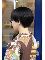 ヘアーサロン ビー(hair salon b.)&nbsp;マッシュショート/ベリーショート/ブルーブラック