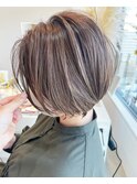ショート/ショートボブ/ハイライト
