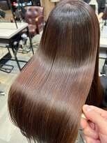 アディクト 東陽町西口(addict)&nbsp;うねりを抑える縮毛矯正_ ダークアッシュ_ロング［東陽町］