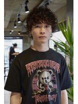 無造作マッシュウルフ×ソフトツイストスパイラルパーマ