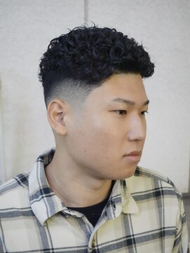 ダムディートウキョウヘアーラウンジ 上野店(DAMDEE TOKYO hair lounge) 宮城リョータ風パーマ【東京/上野/フェードパーマ】