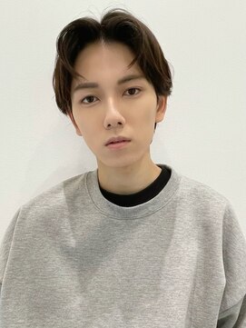 トルネード(TORNADO) 山崎賢人風 韓国マッシュニュアンスパーマセンターパ一卜t1225