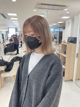 ケンジ 平塚ラスカ店(KENJE) ミルクティーベージュ