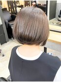 脱白髪染め白髪ぼかしカラー