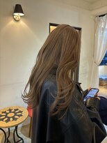 オーガスト ヘア ネイル(AUGUST hair nail)&nbsp;ヘーゼルベージュ／ブリーチ1回～／横浜／ハイトーン