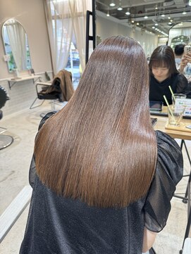 サンクチュアリー ウィズ コネクト(Sanctuary with connect) 髪質改善ストレート