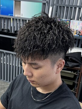 キングオブヘア バイ ノイズ 梅田茶屋町店(KING of hair by NOISM) *NOISMツイストスパイラルツーブロックマッシュ