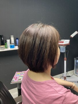 ゴースト(GHOST) ショートボブ/ボブ/ショート/マットブラウン/ナチュラル