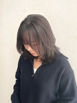 クム 横浜(qumu) 【qumu MARIKO】レイヤーカット×透明感カラー