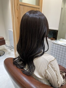 ファスナーグランデ(fustener grande) くびれ巻き×チャコールグレー