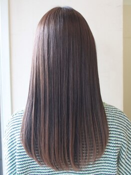 ロジーフォーヘアー(LOZY for hair)の写真/【髪質改善×うる艶美髪】髪質改善トリートメント『ULTOWA』導入店！自然な仕上がりのストレートが好評◎
