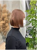 【GEEKS渋谷】ボブ/ベージュ/ハイトーンカラー/初ブリーチ/20代
