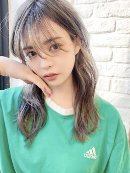 ユエ(YUE)の写真/おしゃれやトレンドが詰まったYUEであなただけの魅力を＊ブリーチ/レイヤーカットが大人気【天神/大名】