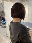コスメストレートアゴラインミニボブ赤羽美容室
