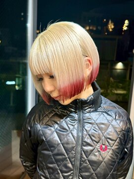 ヌル 神宮前店(Null) エンドカラー/ケアブリーチ/ダブルカラー/神宮前/表参道