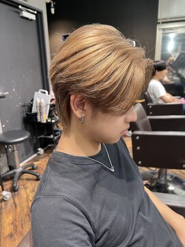 スキル(SKILL) 【SKILL】メンズ/ブリーチ/眉毛/パーマ/センターパート