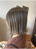 切りっぱなしボブ