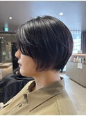 インナーカラー×レイヤーショート
