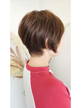 アンジュール ショート×モカベージュ