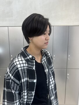 ザザ ZA/ZA 茗荷谷 ハンサムショート/地毛風透明感カラー