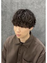 ラクーントウキョウ(RACCOON.TOKYO)&nbsp;【お洒落パーマ】ラウンドマッシュ　緩めシャドウパーマ