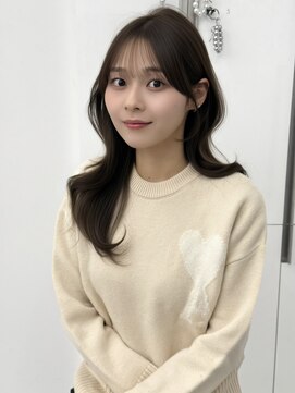 アマトウキョウスマートサロン(AMA TOKYO×Smart Salon) くびれレイヤー/顔まわりカット/レイヤーカット/小顔ヘア