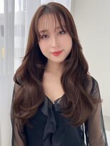 ソヨン 栄2号店(SOYON)&nbsp;小顔/大人ガーリー/似合わせカット/ヨシンモリ/ココアベージュ