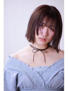 クラウン ヘア ラウンジ(CROWN hair lounge)の写真/【12周年☆】扱いやすさ、おさまりの良さに技術力を実感☆新しい出会いのために、新しい自分を見つける◇