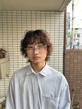 スウェル 押上店(Swell) サーフカール/スパイキーショート/ブルーブラック/眉毛/錦糸町駅