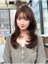 ミンクス 銀座店(MINX)&nbsp;髪質改善ケア×フェイスレイヤーカット/イメチェンヘアスタイル