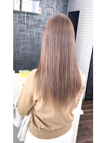 リール(THE RIRE.)&nbsp;＊THERIRE. 艶ロング×ミルクティーベージュ＊