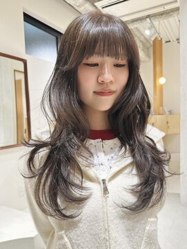 ニール シトロン 名古屋 伏見 丸の内(NEELU citron) 【NEELU_misa】ハッシュカット×ブラウンカラー