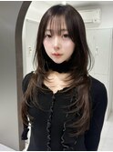 レイヤーカット/ハッシュカット/髪質改善/グレージュ/横浜