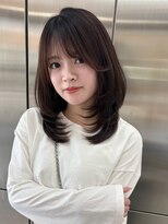 ユイマァル 岡山(YUIMARL)&nbsp;ミディアムレイヤーカット